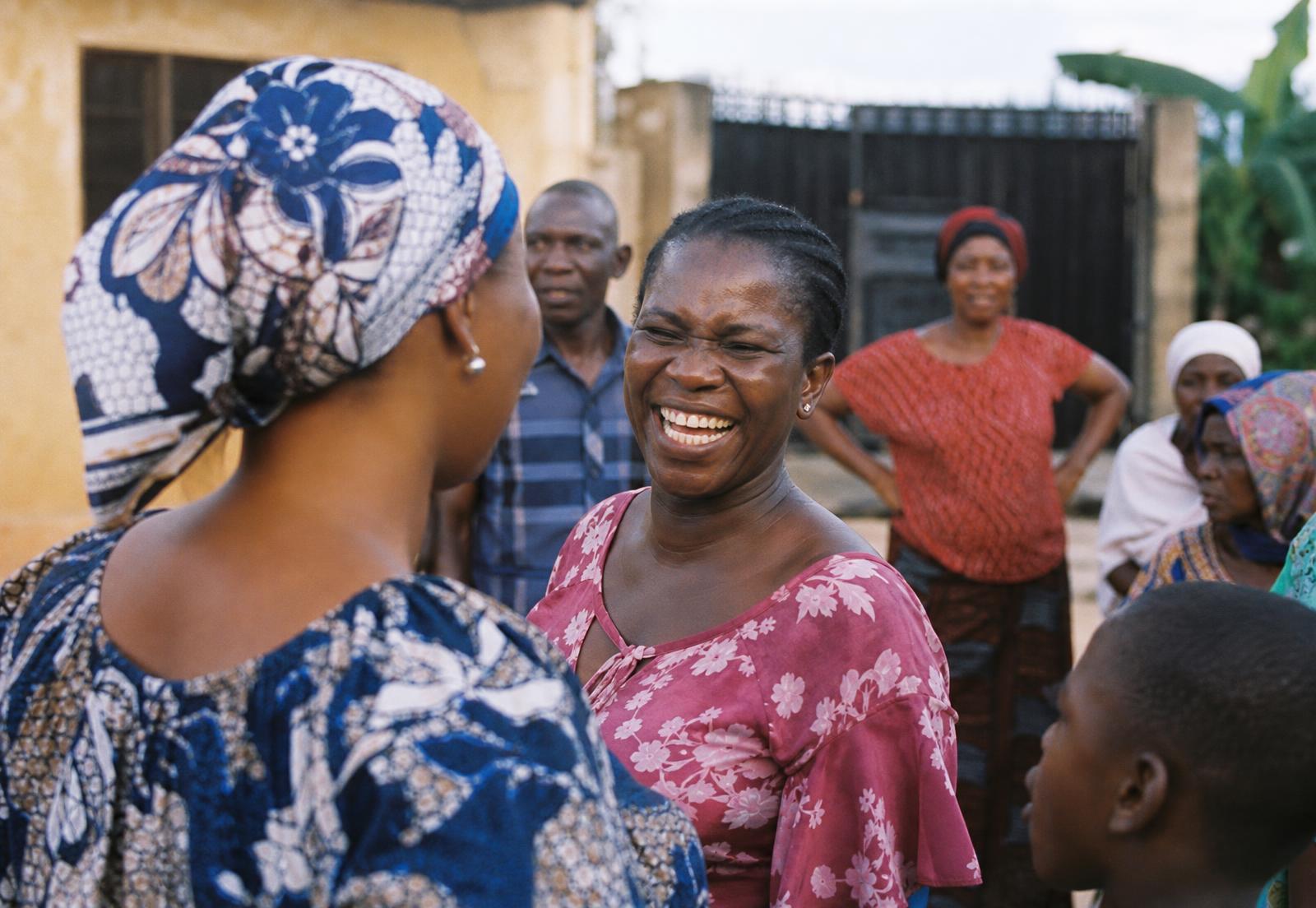 African community members supporting one another through community fundraising